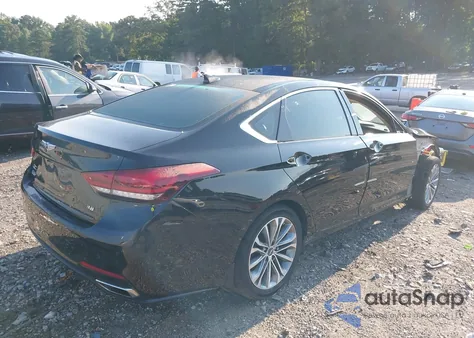 2017 Genesis G80 3.8 from USA, damaged, VIN KMHGN4JE5HU188676